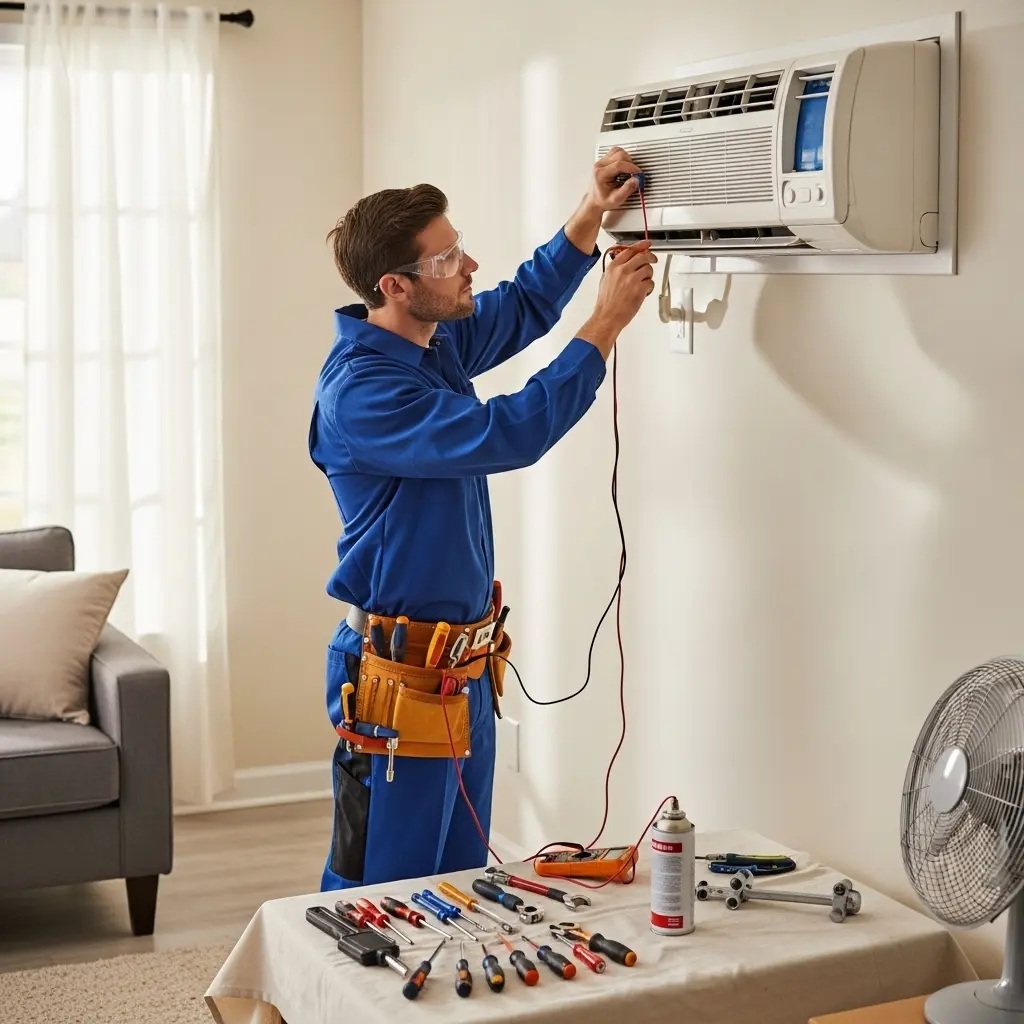 Kula Amana Amana klima gaz dolumu ve bakım – Enerji verimliliği artırıldı. - Teknik servis örneği